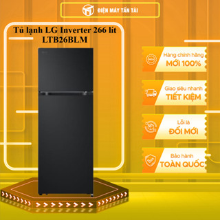 LTB26BLM - Tủ lạnh LG Inverter 266 lít LTB26BLM / GV-B212WB - - MIỄN PHÍ GIAO LẮP HCM