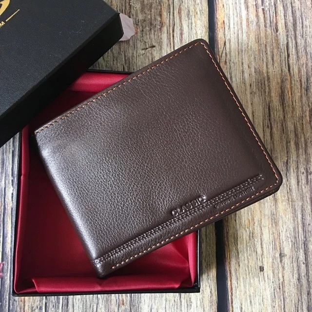 VÍ NAM BÓP NAM DA BÒ CLASSIC CAO CẤP BỀN ĐẸP | BH 12 THÁNG | BÓP NAM | CLASSIC | LINH_STORE