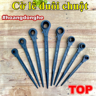 Cần siết đuôi chuột đen TOP hai đầu, có nhiều kích thước