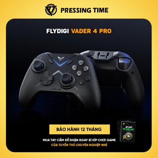  Tay Cầm Chơi Game Flydigi Vader 4 Pro – Joystick Hợp Kim Tốc Độ Phản Hồi 1000Hz 4 Phím Macro 
