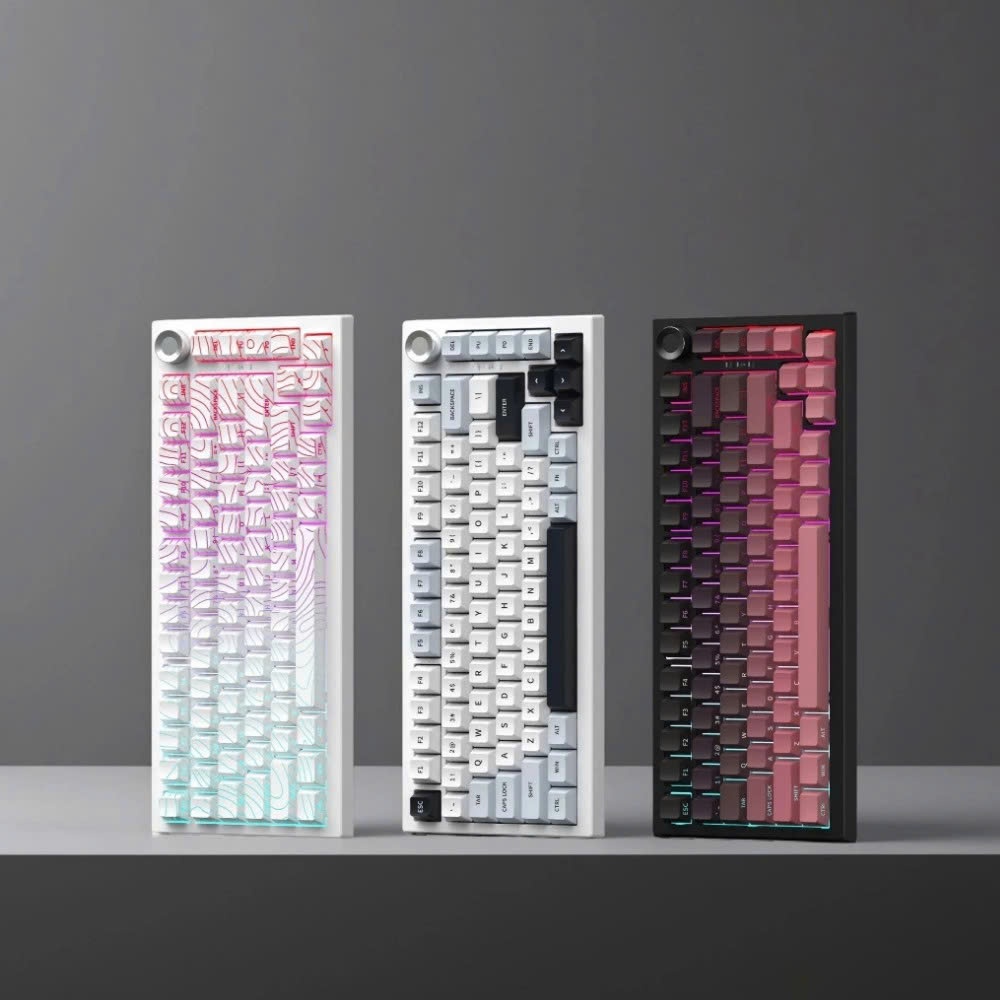 Bàn phím cơ Atas K81 không dây 3 mode - Mạch Xuôi - Hỗ trợ hotswap 5 pin - LED RGB - Có App | BigBuy360 - bigbuy360.vn