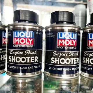 Súc Động Cơ Liqui Moly Engine Flush Shooter 80ml Chính Hãng Nhập Khẩu Đức Cho Xe Số, Xe Tay Ga