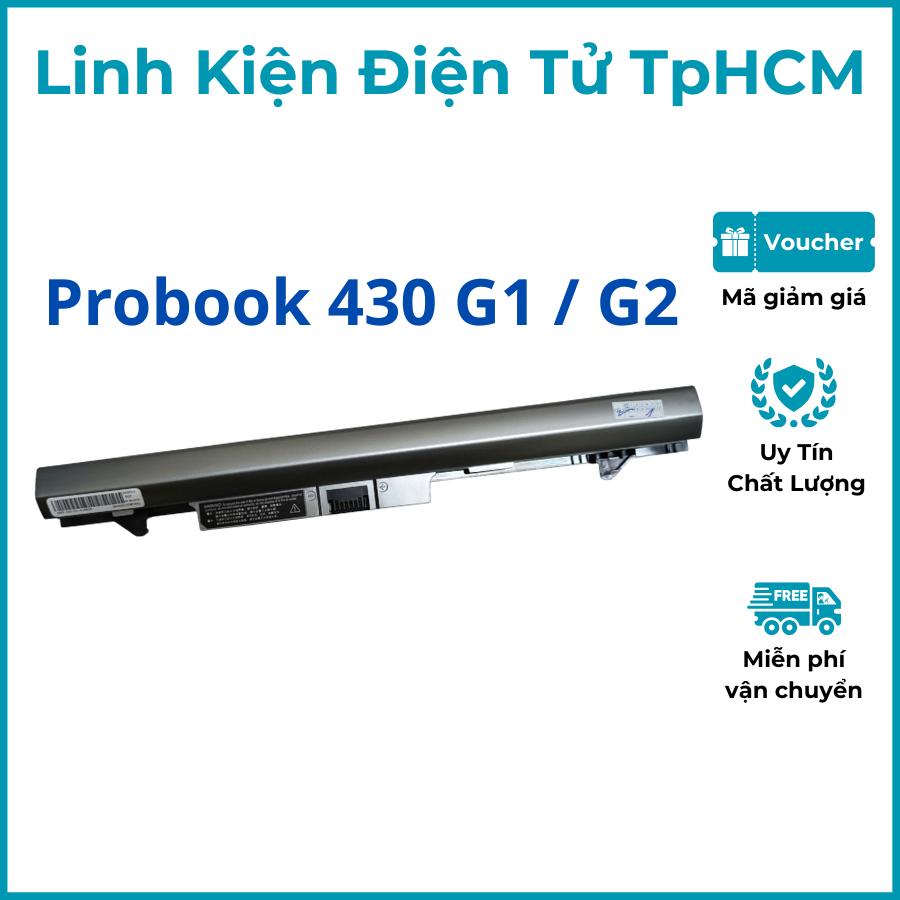 Pin Laptop Hp Probook 430 G1, 430 G2, RA04 - Pin Hp New