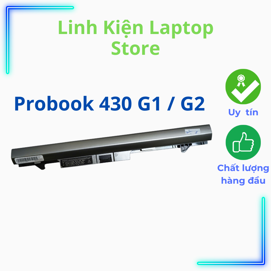 Pin Laptop Hp Probook 430 G1, 430 G2, RA04 - Pin Hp New