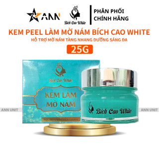 Peel Da Bích Cao White - Peel Da Mặt Dạng Kem - Kem Peel Làm Mờ Nám Mỹ Phẩm Bích Cao [Chính Hãng]