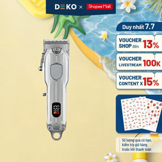 Tông đơ cắt tóc, máy hớt tóc, combo tỉa lông thú cưng có cổng sạc USB tặng kèm phụ kiện tiện dụng