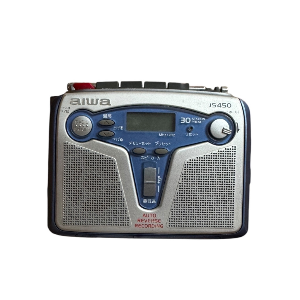 🎧 AIWA JS‑450 – MÁY CASSETTE CÓ RADIO