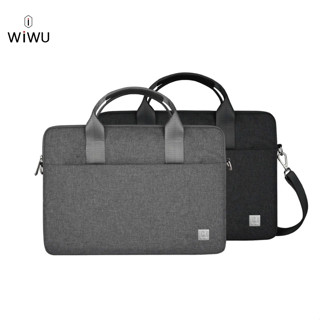  Túi xách chống sốc Wiwu Minimalist Laptop Bag II cho Mac Air  Pro M1  M2 14.2 inch - 15.6 inch - Hàng Chính Hãng 