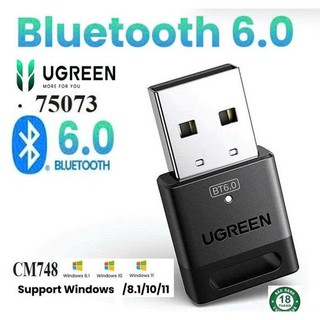 Usb bluetooth 6.0 ugreen 75073 cm748 cao cấp 30524 30443 pt-810