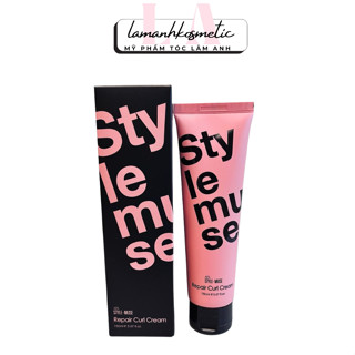  Gel giữ nếp tóc xoăn ATS Stylemuse Repair Curl Cream 150ml - hỗ trợ định hình tóc xoăn tự nhiên 