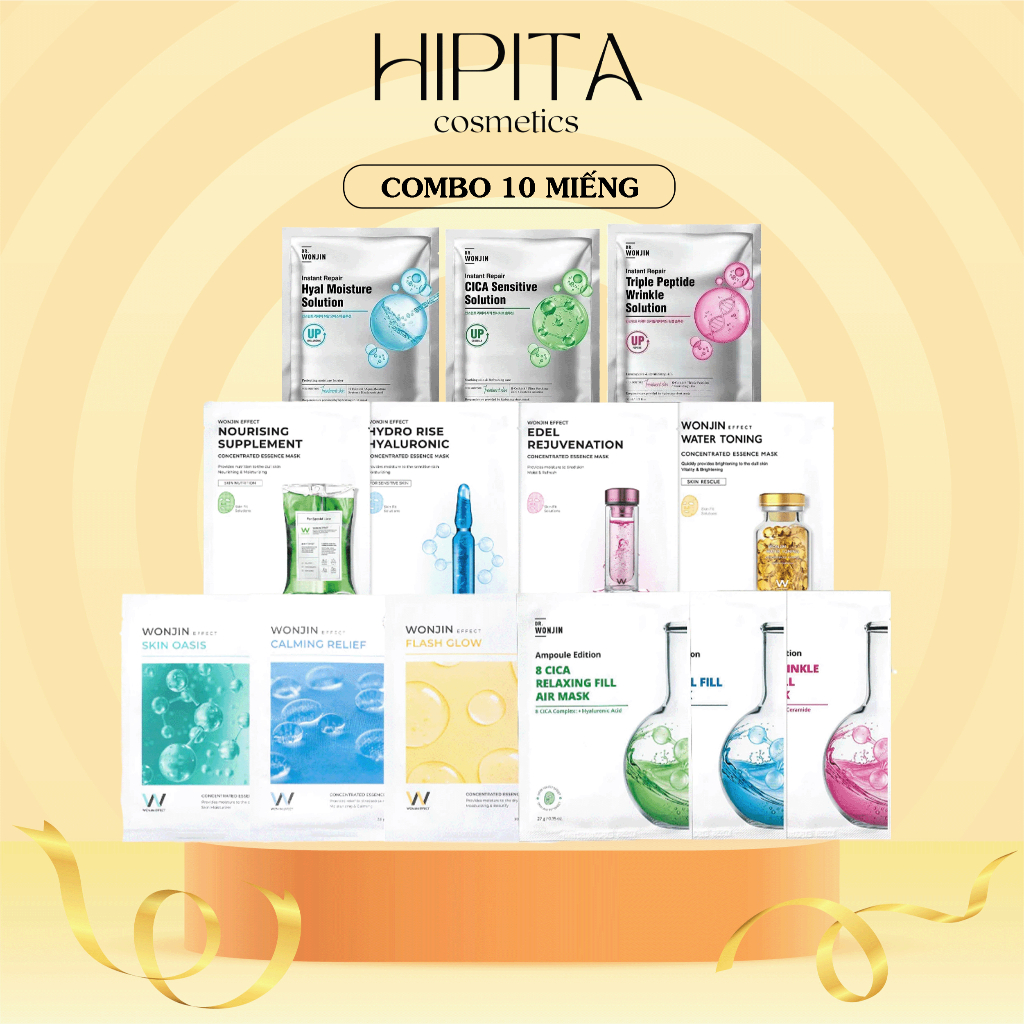 (COMBO) Mặt Nạ WONJIN EFFECT Mask