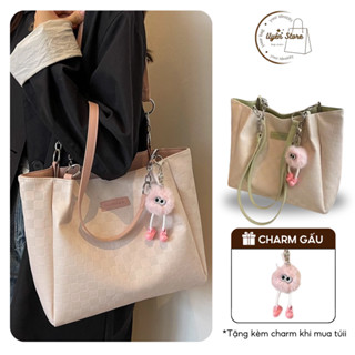 25/9 VOUCHER 50K -  Túi xách nữ công sở,túi tote da size lớn để vừa A4 có khoá kéo đi học đi làm trẻ trung cao cấp DK161