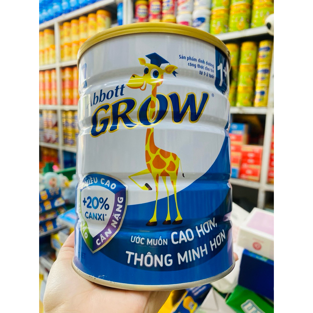 Sữa Abbott Grow 1+ 2+ - Dinh dưỡng giúp bé phát triển chiều cao vượt trội