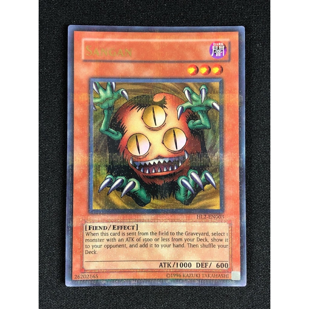2006 Mã cổ hiếm HL2 ultra parallel rare Lá bài thẻ Yugioh Sangan - Tặng bọc bài nhựa mons