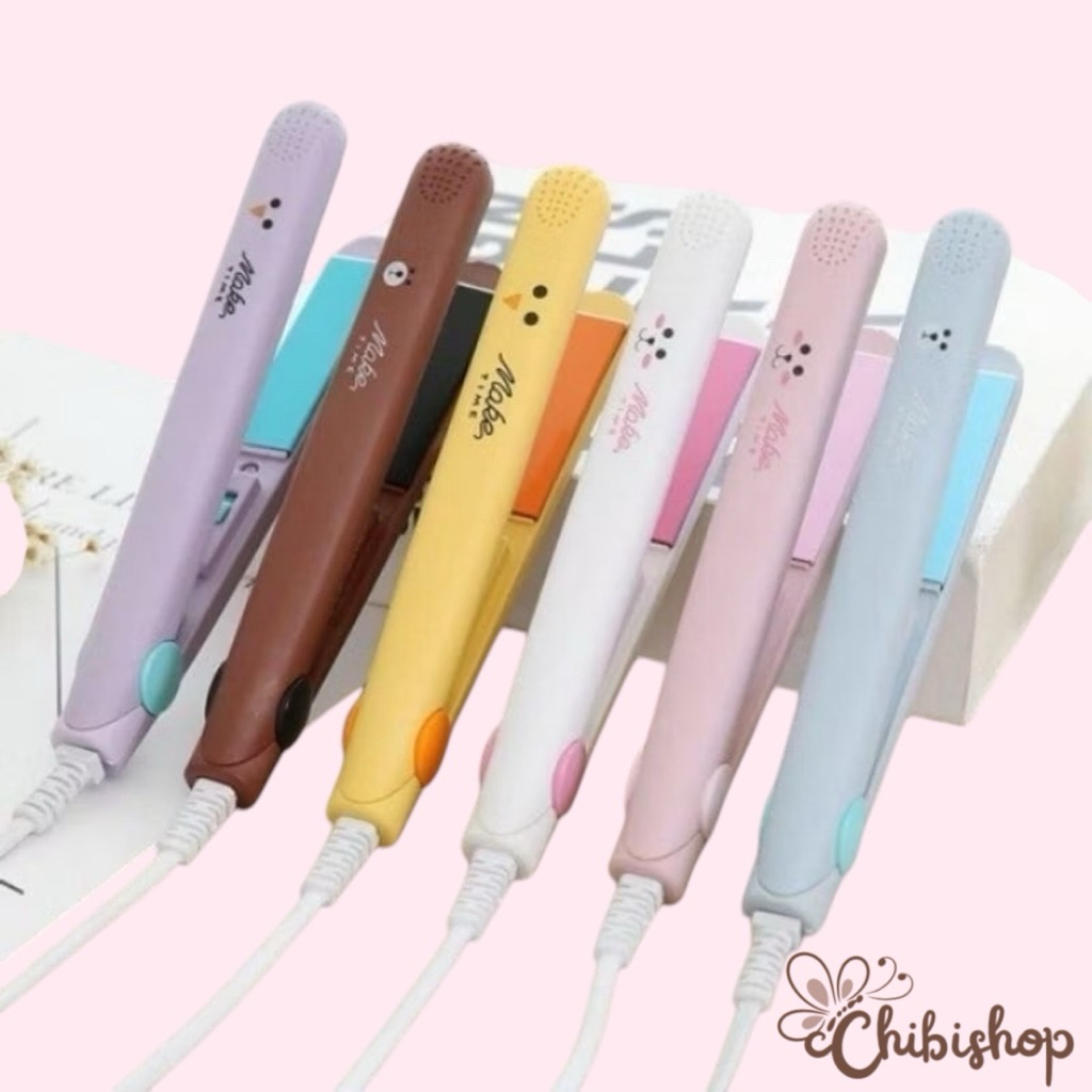 Máy là tóc mini cute kèm hộp nhựa