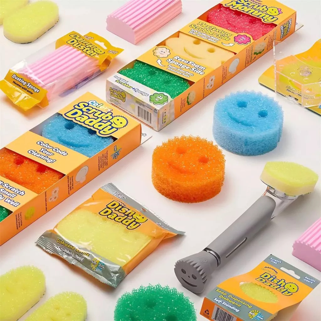 [CHÍNH HÃNG] Bọt Biển rửa bát chén Scrub Daddy #1 Tại Mỹ - An Toàn, Tiện Lợi, Đa Dụng