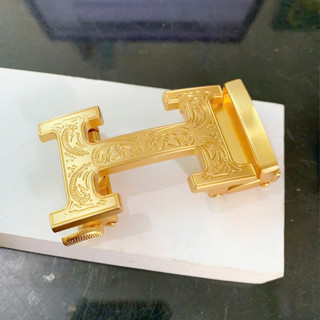 Mặt khóa thắt lưng nam đầu nịt chữ H gạt tự động không kèm dây giaynamdep218