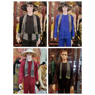 (Hỏa Tốc HCM) Bộ áo bà ba nam màu nâu truyền thống - Có bộ bà ba Bigsize- may sỉ bà ba toàn quốc