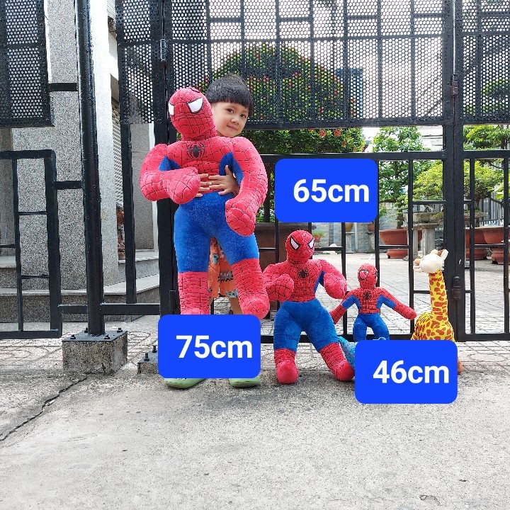 SIÊU NHÂN NHỆN NHỒI BÔNG SIÊU CUTE