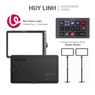 Đèn Ulanzi K6500 / VIJIM K7 tùy chọn chân Stand để bàn có thể điều chỉnh độ cao, Ballhead xoay 360 độ chính hãng