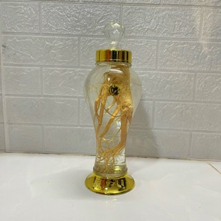 Bình ngâm rượu sâm thủy tinh 2 lít