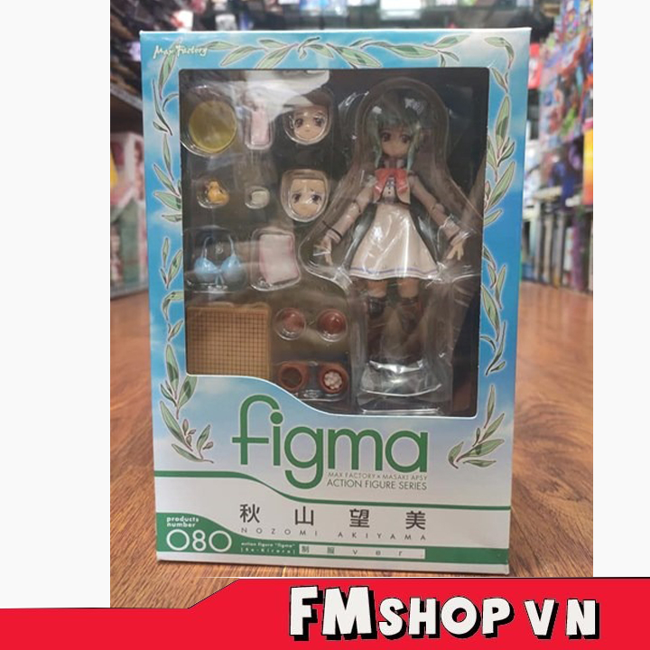 Mô Hình Nhân Vật Figma 080 Nozomi Akiyama (School Uniform Ver)