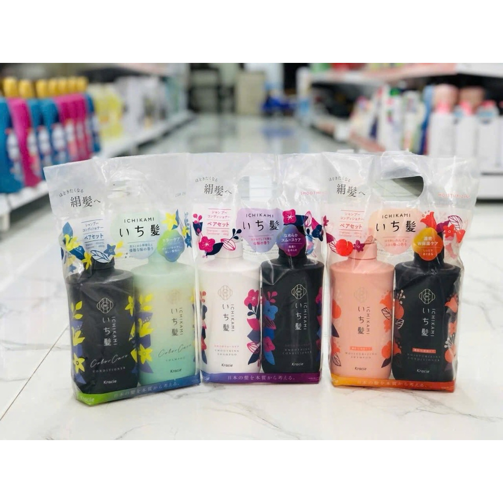 BỘ DẦU GỘI XẢ ICHIKAMI NHẬT BẢN