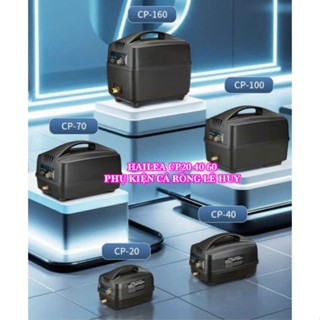 Máy Sủi Tích Điện Hồ Cá Hailea CP20 40 60 120 (80W-60Lít/Phút) -  Kèm Phụ Kiện 10 Mét Dây 5Li  + 10 Cục Sủi Oxy