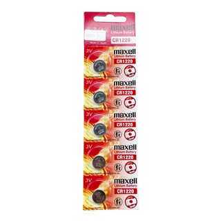  Hàng Xịn - Pin Cmos CR1220 3V Maxell Đồng Hồ Đeo Tay Smartkey Xe Máy Remote Khóa Điện Tử Thiết Bị Y Tế 