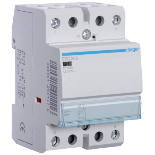 ESC263 Contactor 2NO 63A 230V