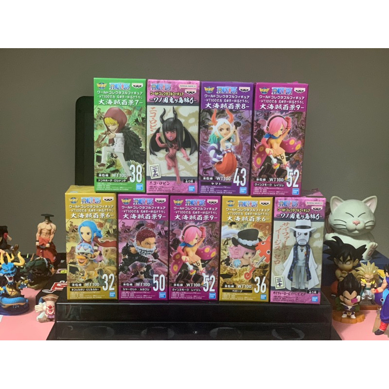 |1998 FIGURE SHOP| - Mô hình Onepiece WCF Lufy, Nami, Boa Hancock và băng Bách thú (Kaido)…chính hãn