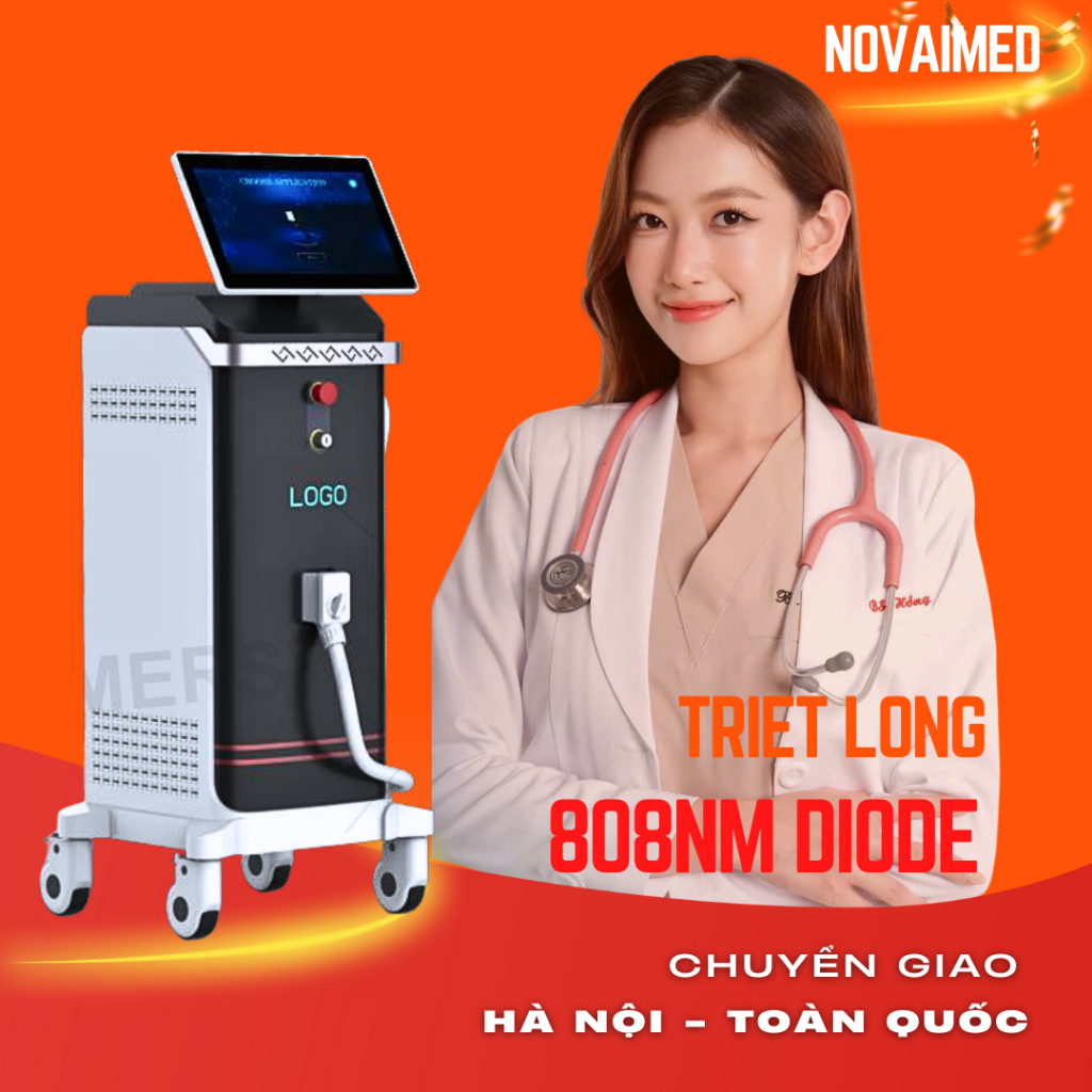 Máy triệt lông diode Máy triệt lông diode laser máy triệt long lạnh Máy Diode Laser 808nm