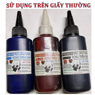  GIẤY-MỰC THẨM THẤU DẤU FLASH ĐÓNG TRÊN GIẤY CHAI 60ml- 100ml 