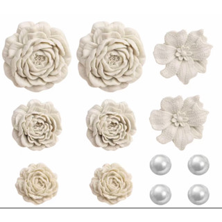 Set charm hoa gắn túi, gắn dép dễ thương