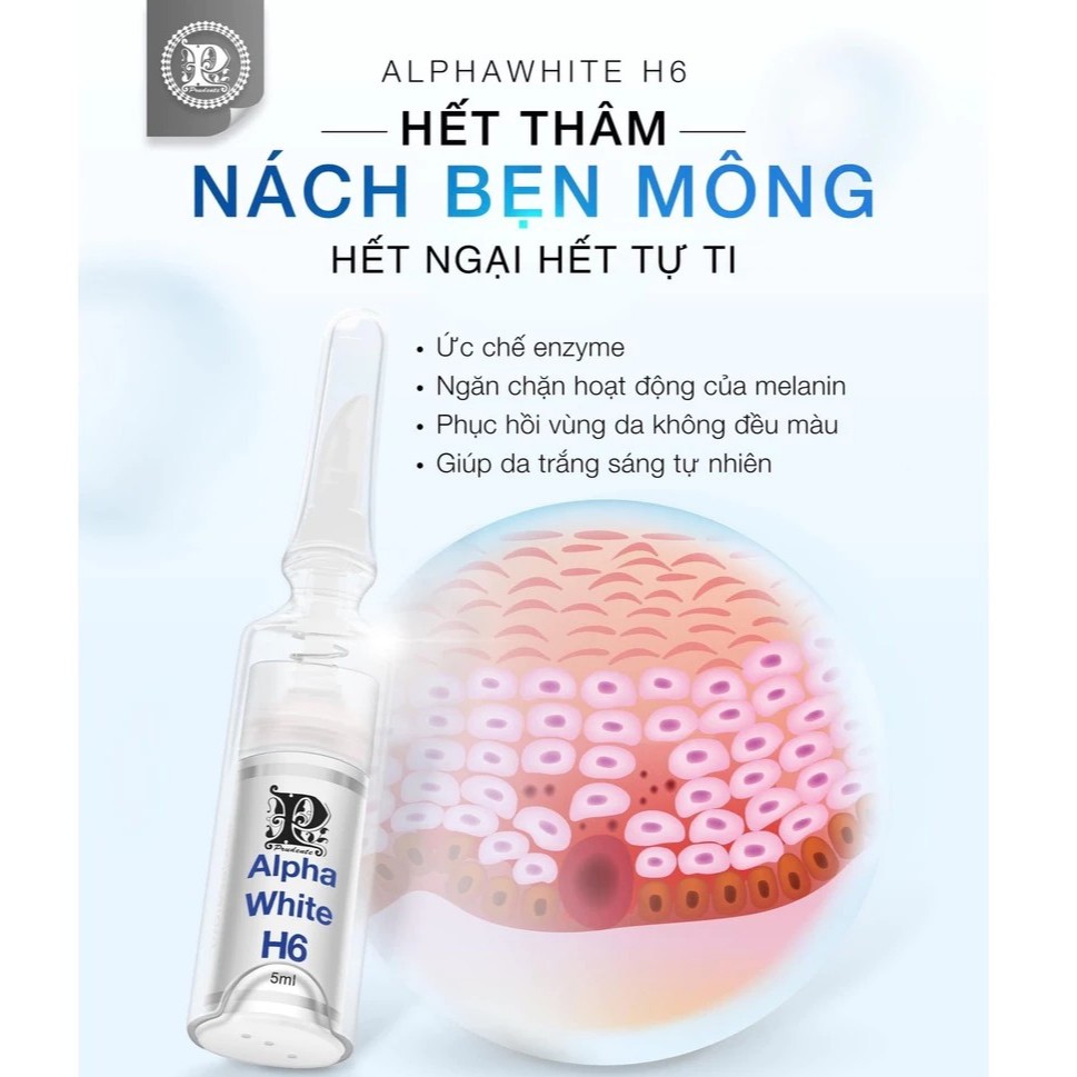 [Công ty] Kem Nuwhite Khử Thâm vùng nách, nhạy cảm H6