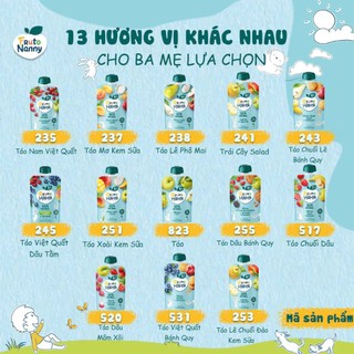 Trái Cây Nghiền Hoa Quả Nghiền Fruto/ ARYWA AGUSHA Nga bé 6m+