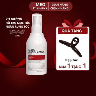 Xịt Kích Mọc Tóc Hasol Anagen Active Tonic Dưỡng Da Đầu Nuôi Dưỡng Nang Tóc Chắc Khỏe Dành Cho Tóc Rụng Mỏng Yếu 100ML