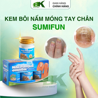 Kem Bôi Tẩy Sạch Nấm Móng Tay Chân Sumifun 15g, Dưỡng Móng Cứng Chắc Khỏe, Xoá Vàng Đục Đen Thâm Móng Lâu Năm| BK INNO