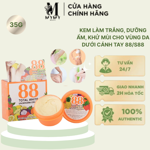 Kem giảm thâm nách, trắng nách Total White 88/S88 35g - MT14