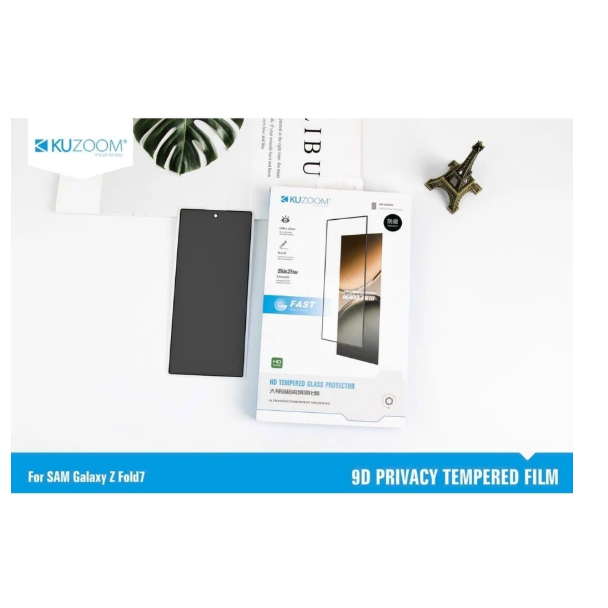 KÍnh cường lực Kuzoom chống nhìn trộm cho Samsung Z Fold 7 Full màn hình