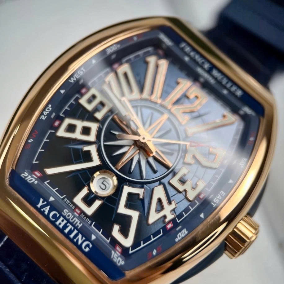 [Fullbox] Đồng hồ Franck Muller V45 mặt số Blue Cao Cấp - Bảo Hành 5 Năm