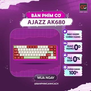  Bàn phím cơ HOTSWAP AJAZZ AK680- 1 mode cắm dây . 