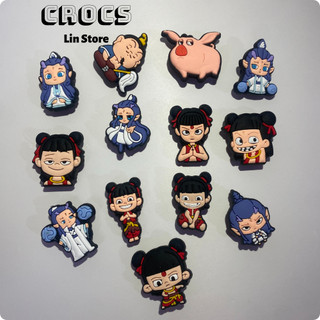 Charm sticker jibitz Natra Ngao Bính gắn dép cross siêu đáng yêu