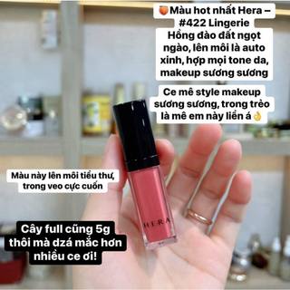  Son Kem Hera Sensual Spicy Nude Gloss Màu 422 Lingerie 4g 