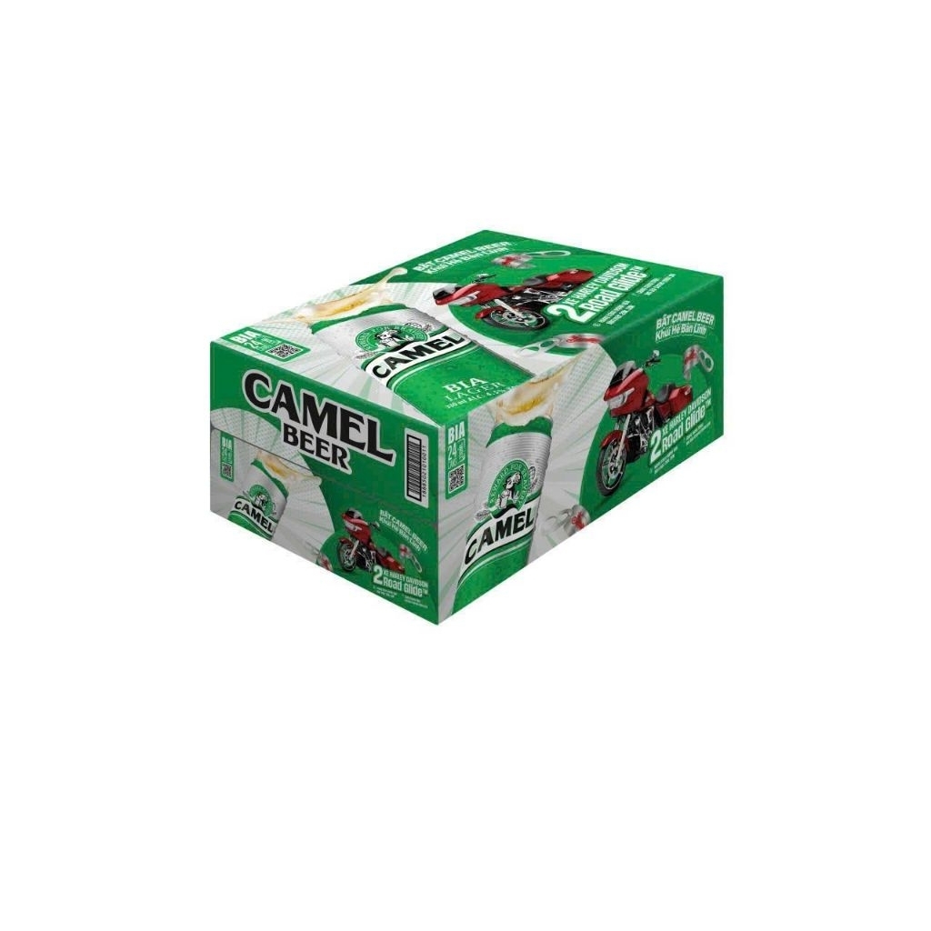 Bia camel xanh lon 330ml