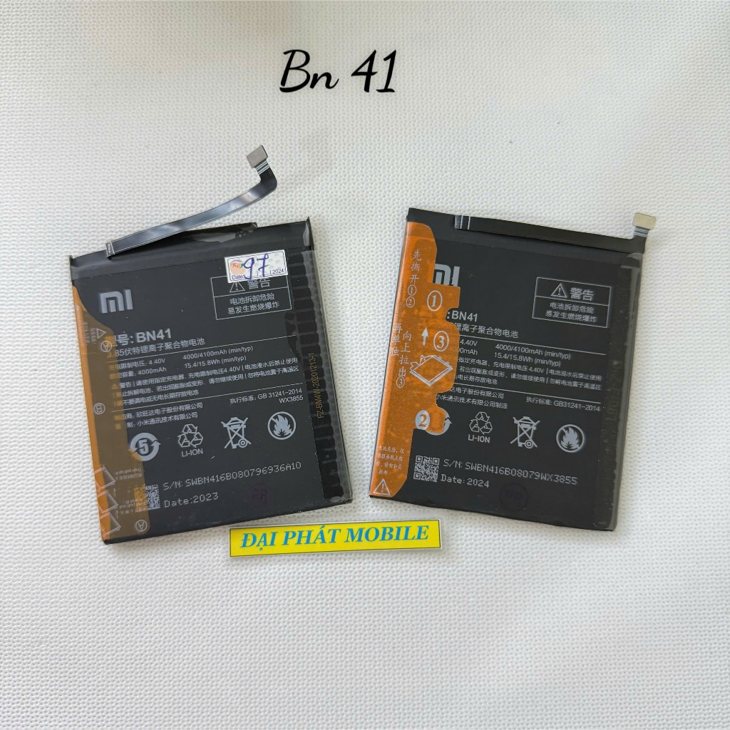 🔋Pin Xiaomi K50 Pro / Mi 10 / Mi 11T Pro / Poco F4 / Note 11 Pro 5G / Mi 10T Lite / Note 9 Pro 5G / 