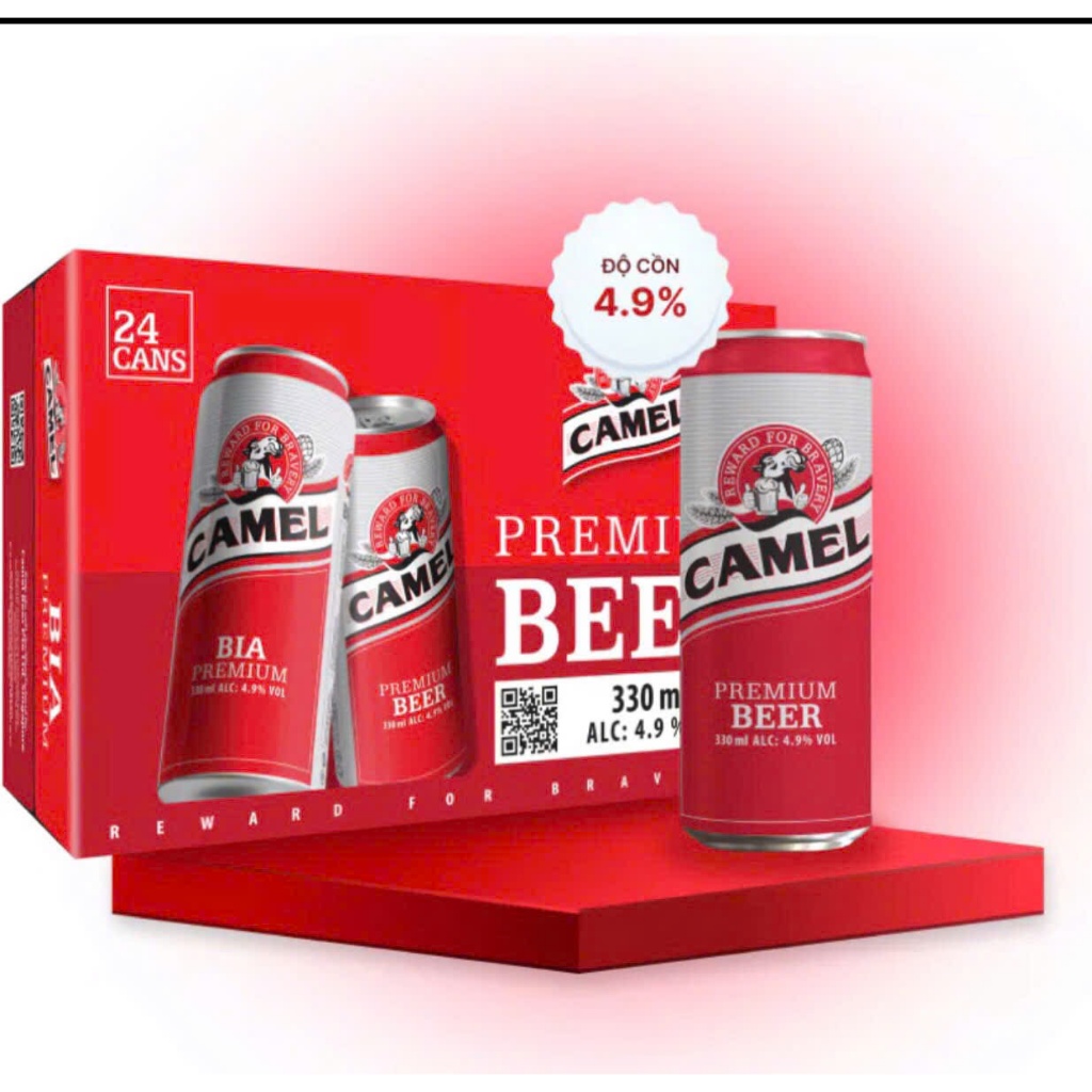 Bia camel đỏ 330ml