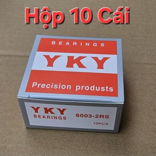 Hộp 10 vòng bi 6003 2RS YKY (cốt 17x35x10mm)