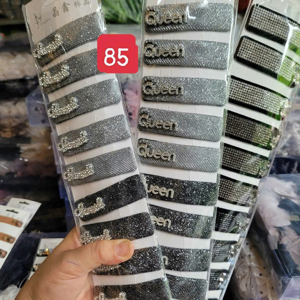 Set kẹp tóc min min chanel xinh xắn dễ thương