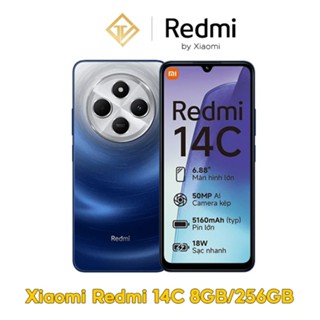 Điện thoại Xiaomi REDMI 14C 8GB 256GB  Pin 5160mAh Rom tiếng việt - Hàng chính hãng 